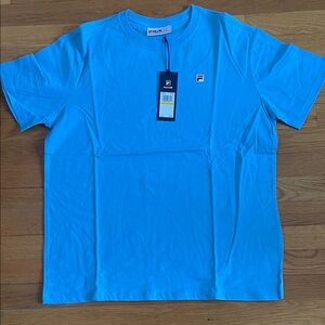 Fila Men's Classic Sky Blue Short Sleeve Tee